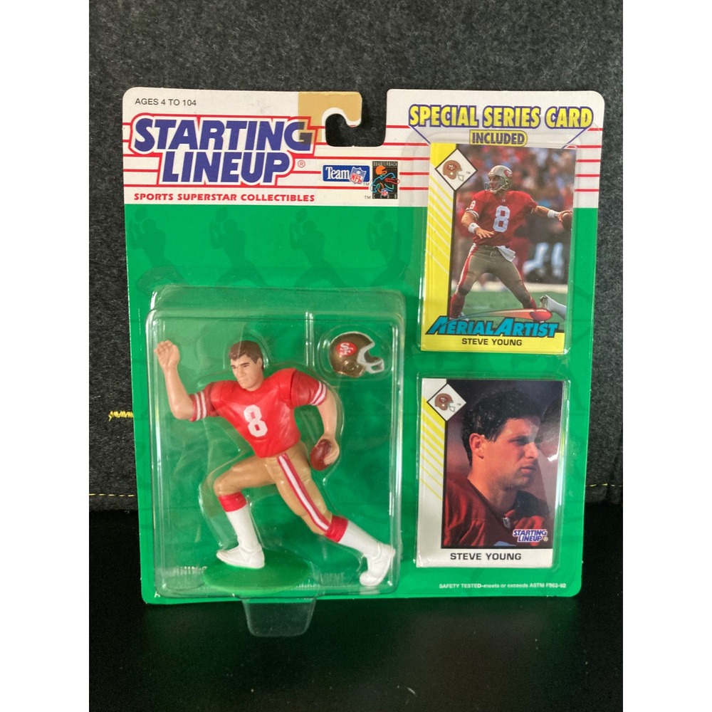 Kenner Starting Lineup 1993 Steve Young San Francisco 49ers NFL Figure New